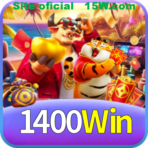Imagem promocional da 1400Win mostrando a plataforma e suas vantagens